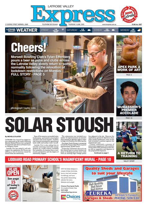 latrobe valley express death notices